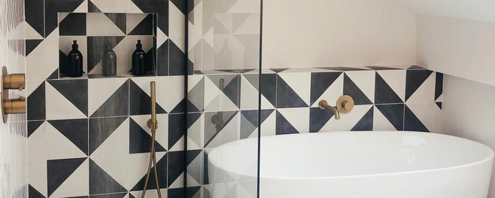 Cement Shower and Wetroom Tiles