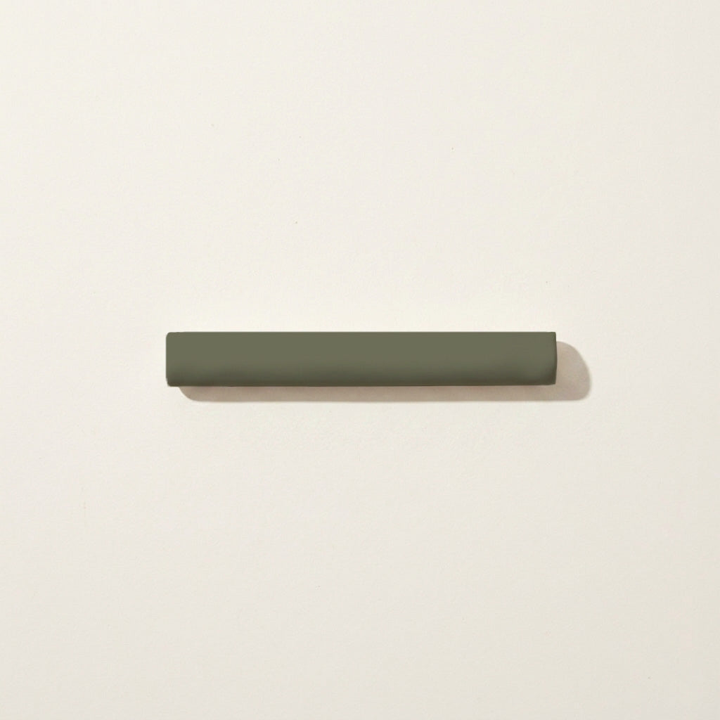 Mulch Green Glazed Tile Trim