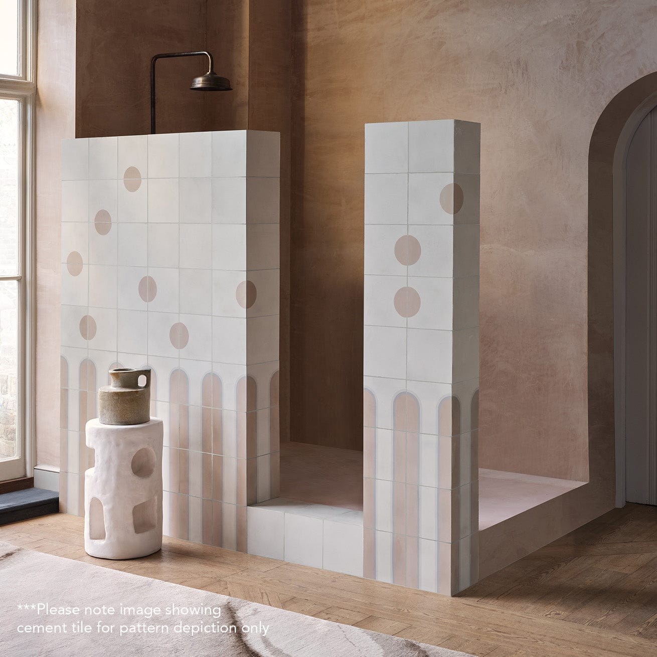 Moclin Column Pearl Porcelain - End of Line