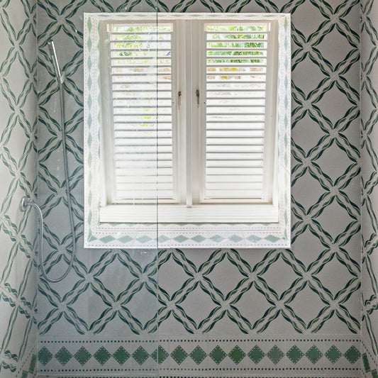Green Sea Grape Cement Tile