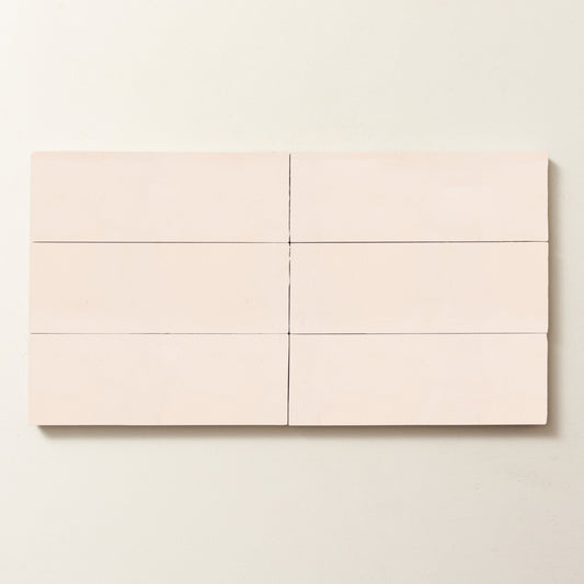 Mandarin Orange Herringbone Cement Tile - Outlet