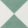 Tealish Churriana Cement Tile
