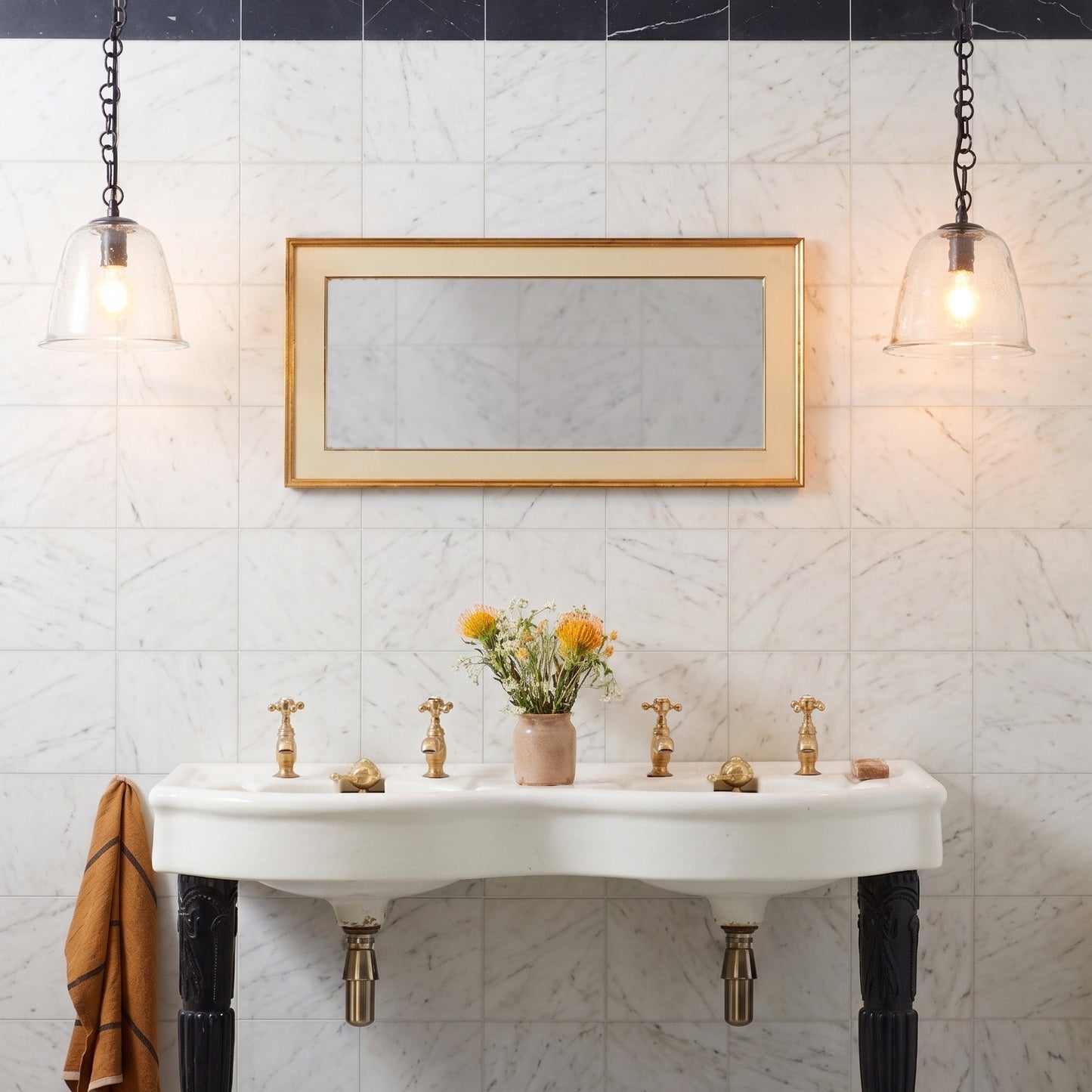 Margarita Square Honed Marble