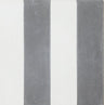 Soot Wide Stripe Cement Tile