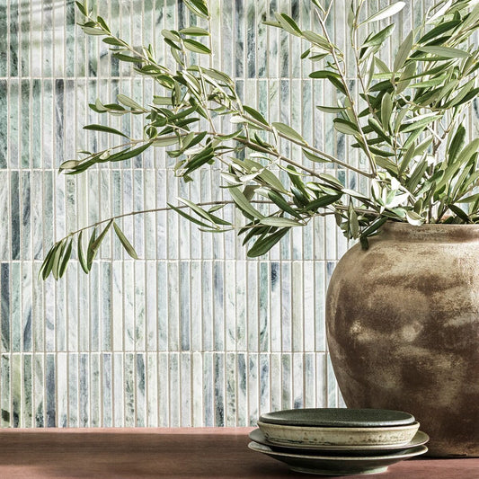 Green Skinny Mosaic Marble