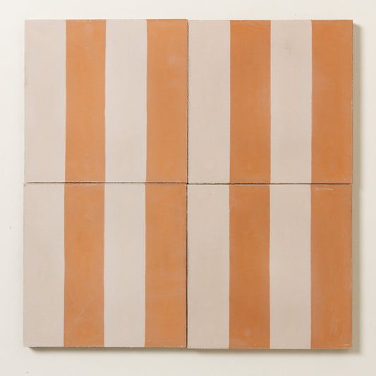 Strong Brew Wide Stripe Cement Tile