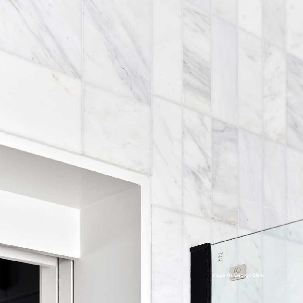 Pina Colada Square Honed Marble