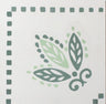 Green Urn Corner Cement Tile