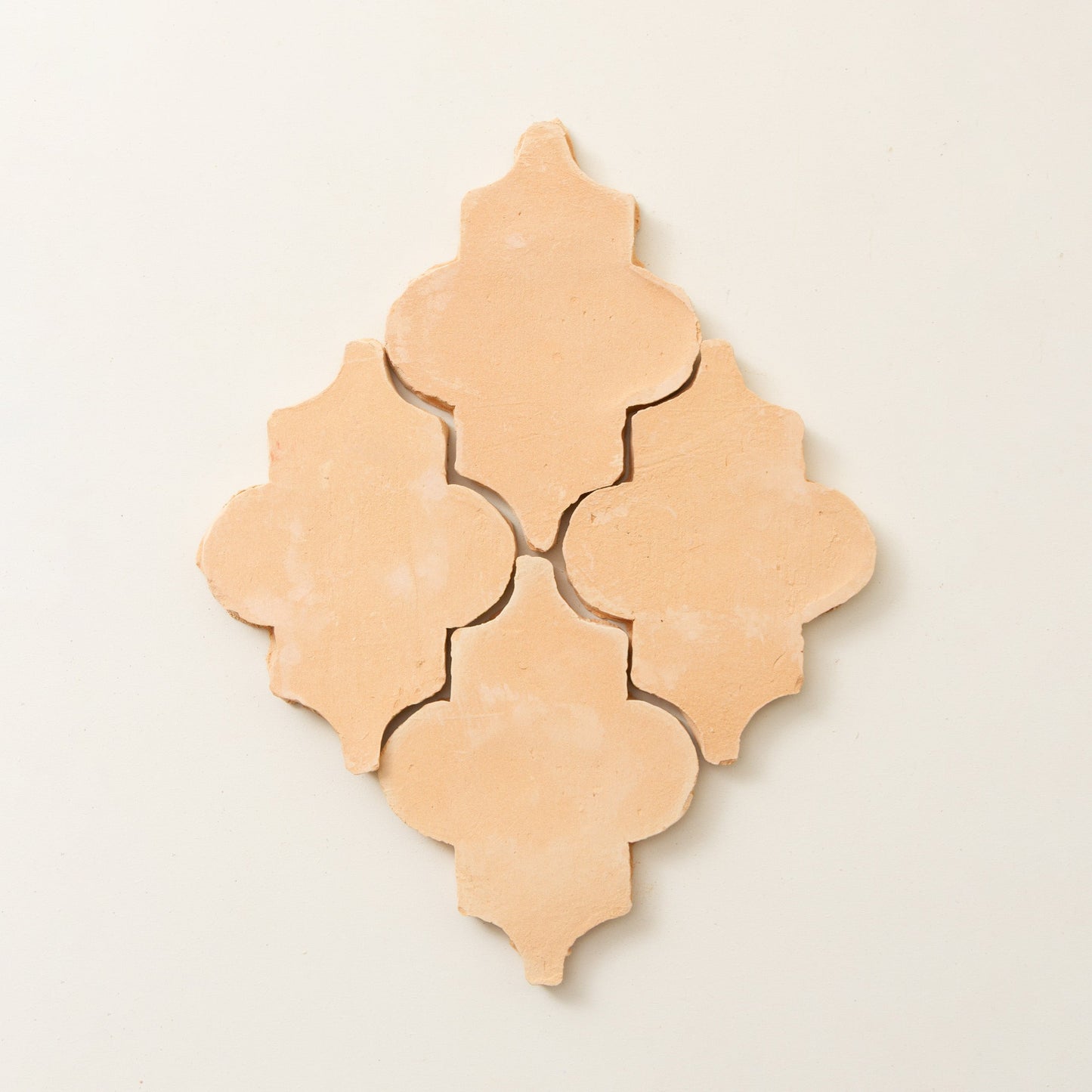 Handmade Peachy Terracotta - Arabesque