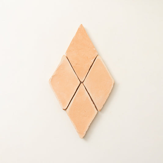 Handmade Peachy Terracotta - Diamond