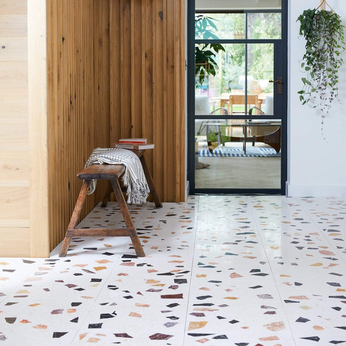 Terrazzo discount floor tiles