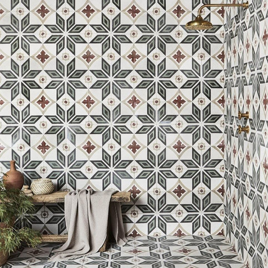 Espiga Tile Tiles - Handmade