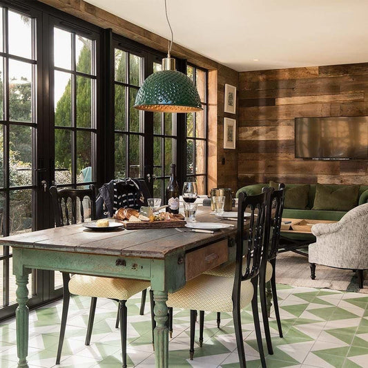 Green Alalpardo Tile Tiles - Handmade