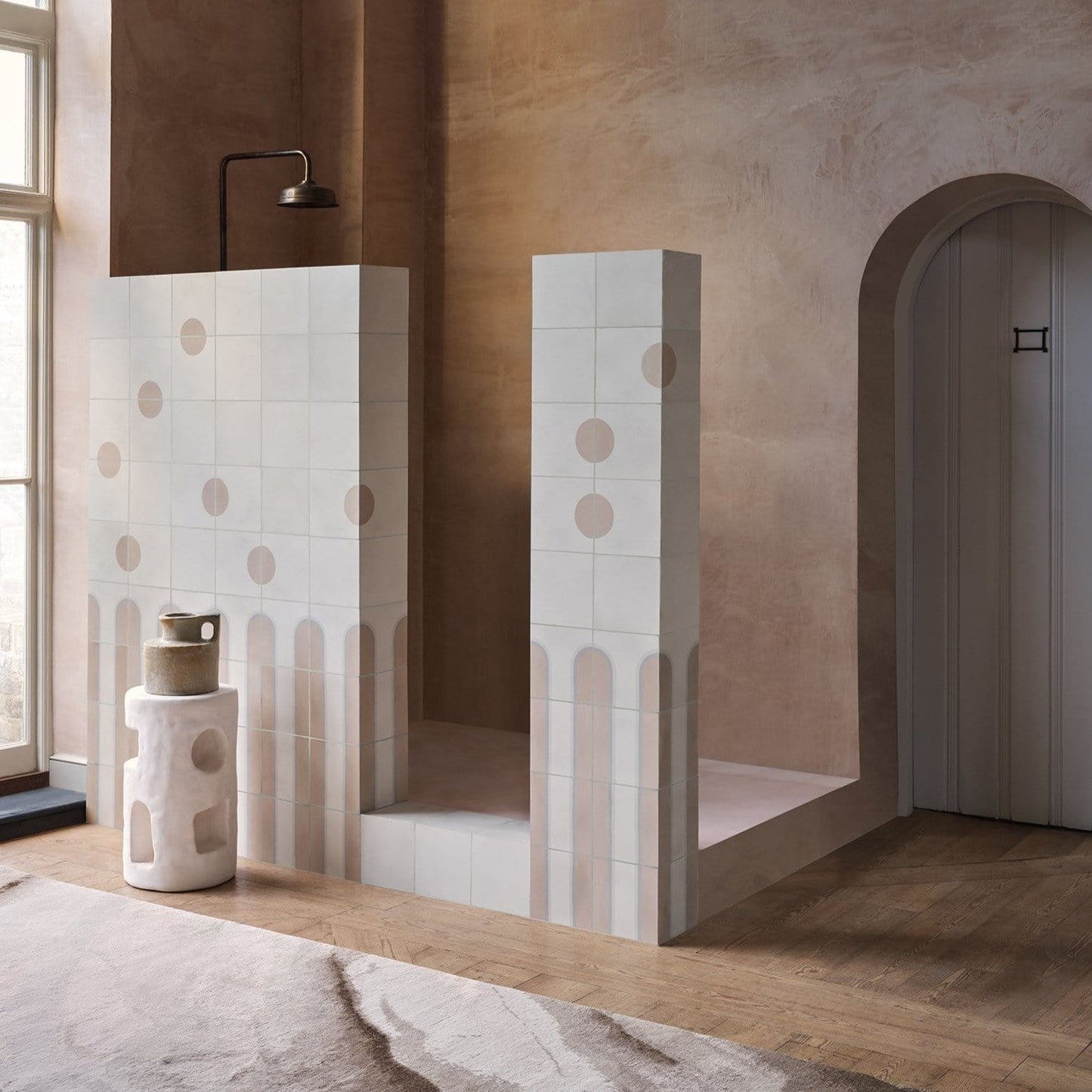 Livingetc Arch Pearl Tile Tiles - Handmade