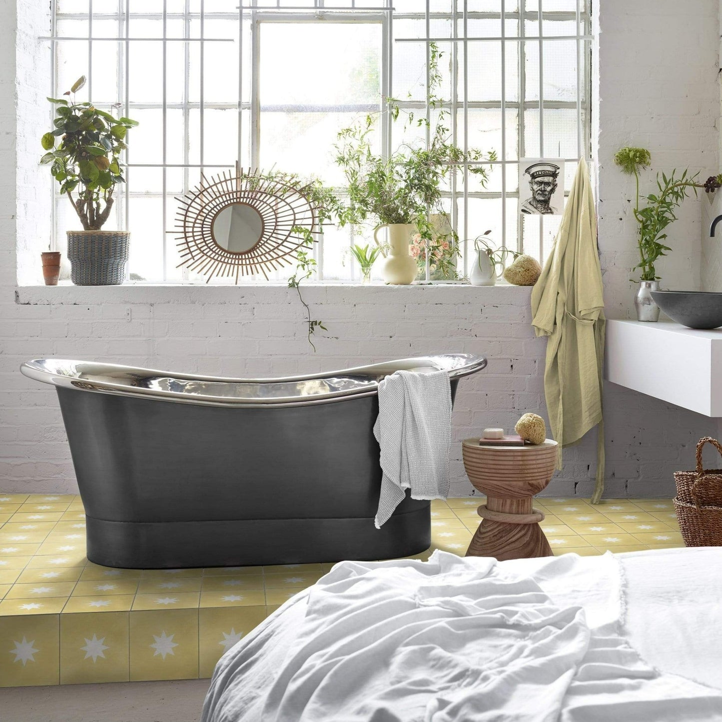 Luna Canola Tile Tiles - Handmade