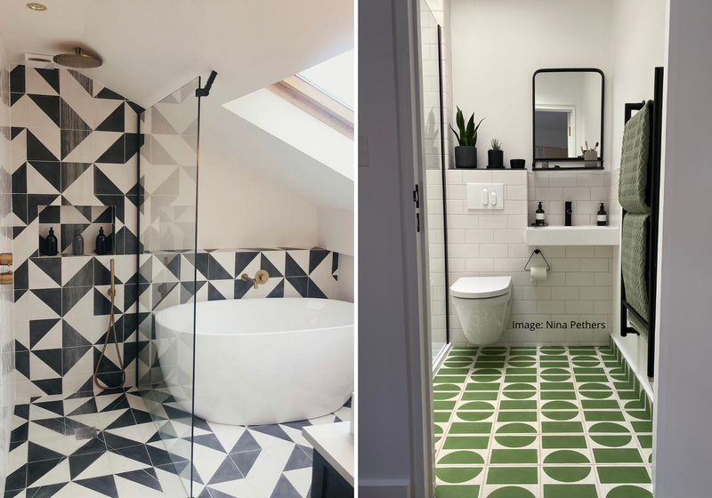 Tile Inspiration for a Contemporary Bathroom