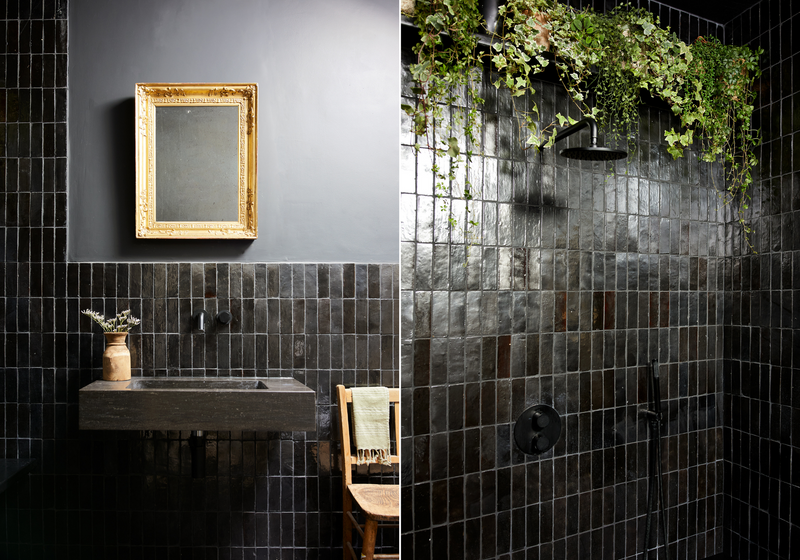 Style Guide: Black Bathrooms