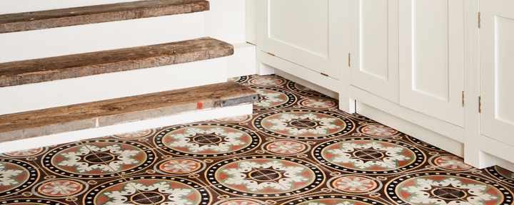 Patterned Floor Tiles