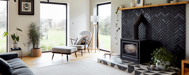 Cement Fireplace Tiles