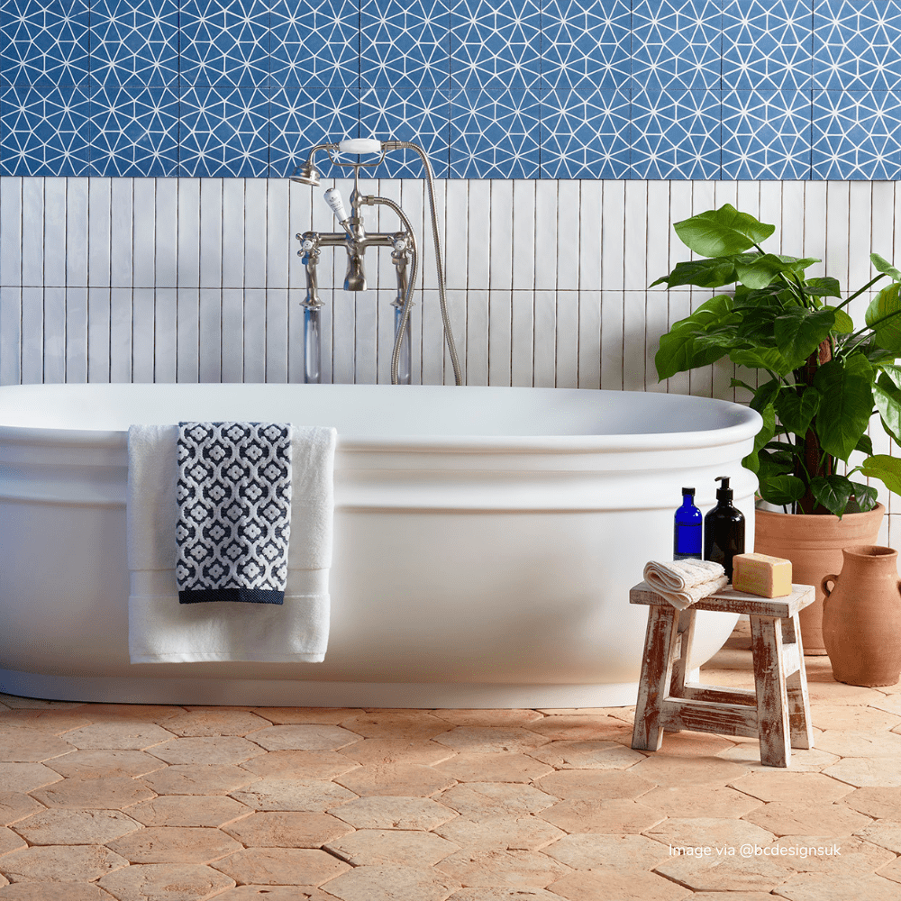 Reclaimed Hexagonal Terracotta