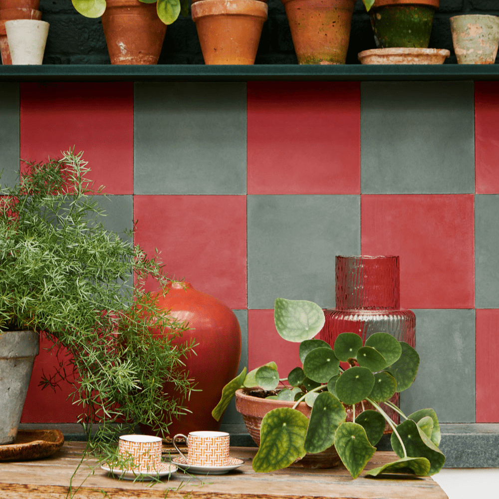 Medium Rare Square Cement Tile