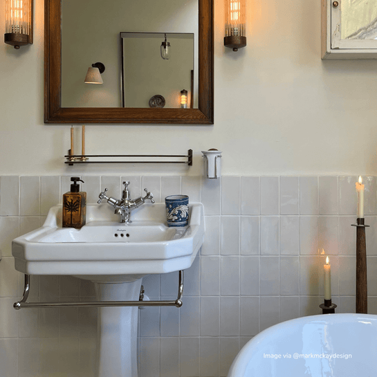 Customer photo showing Bert &amp; May tiles in use