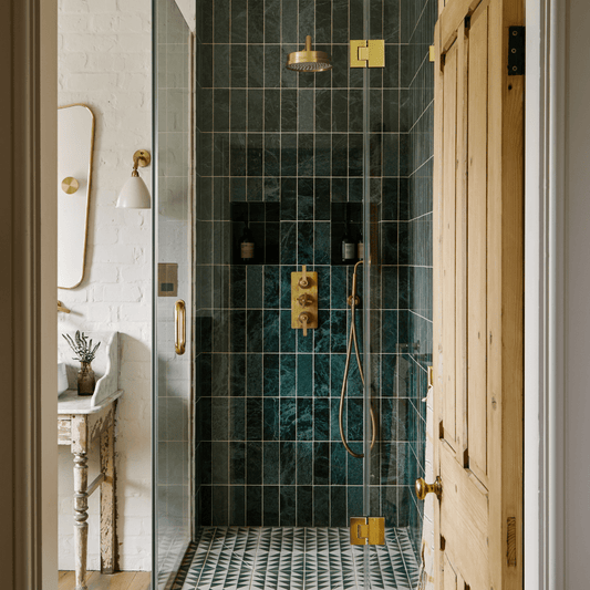 Mojito Herringbone Honed Marble Tile