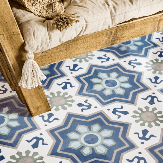 Customer photo showing Bert &amp; May tiles in use