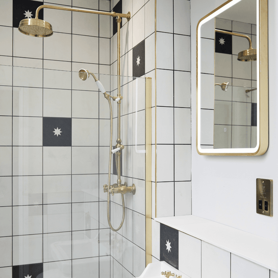 Customer photo showing Bert &amp; May tiles in use