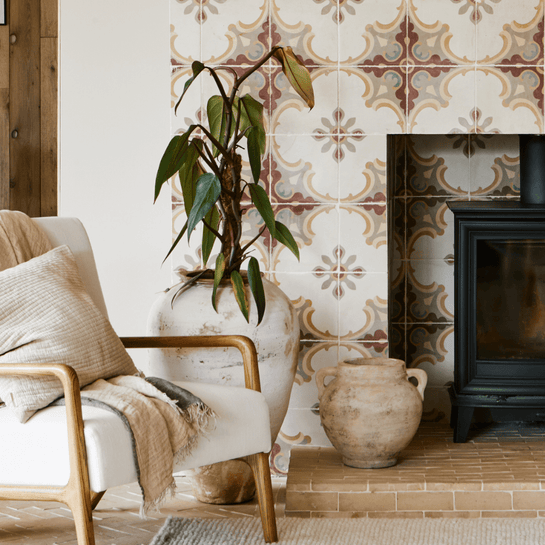 Customer photo showing Bert &amp; May tiles in use