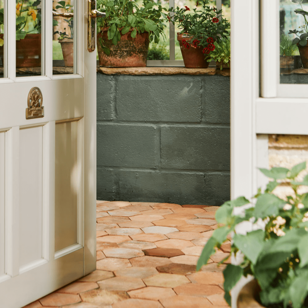 Reclaimed Hexagonal Terracotta