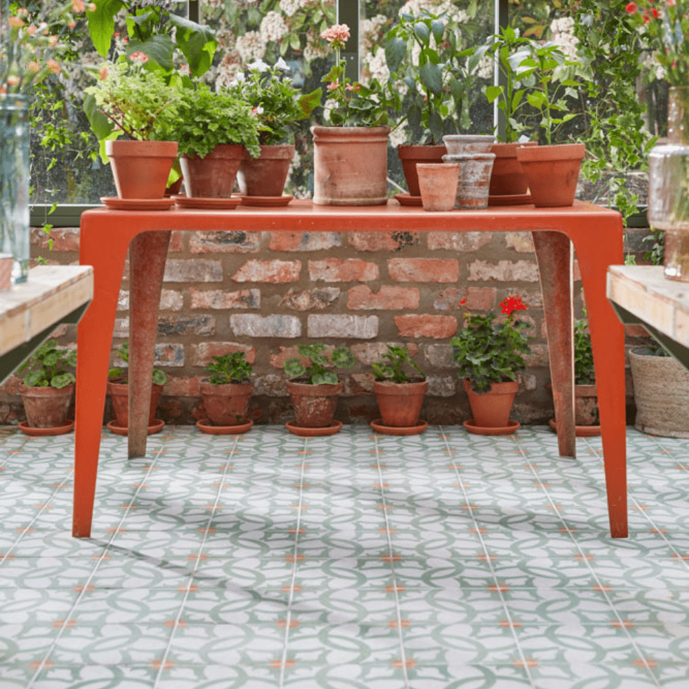 Carmona Verde Cement Tile