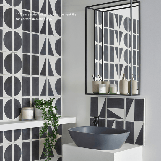 Customer photo showing Bert &amp; May tiles in use