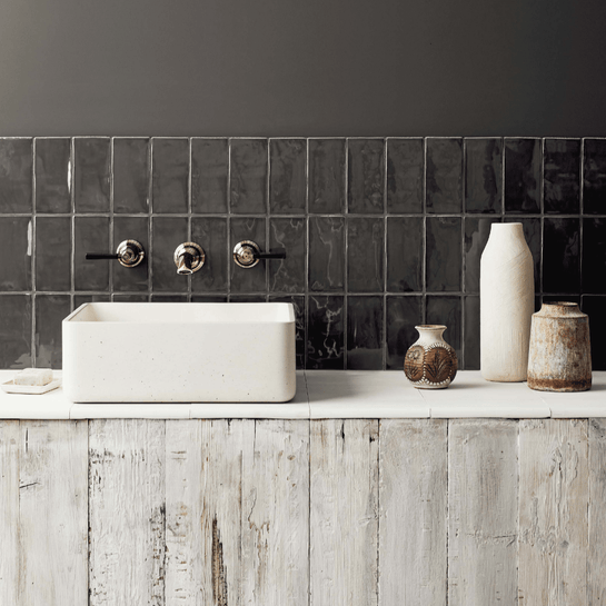 Customer photo showing Bert &amp; May tiles in use