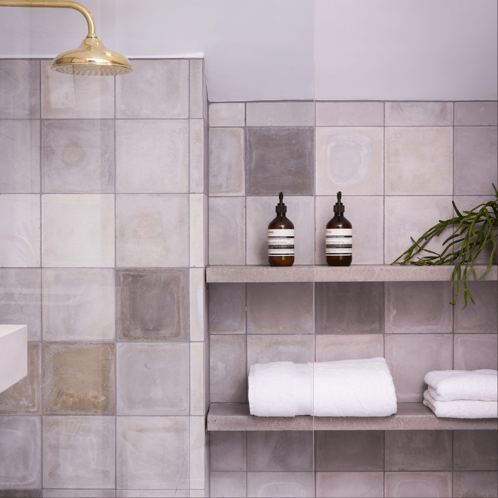 Rumble Square Cement Tile