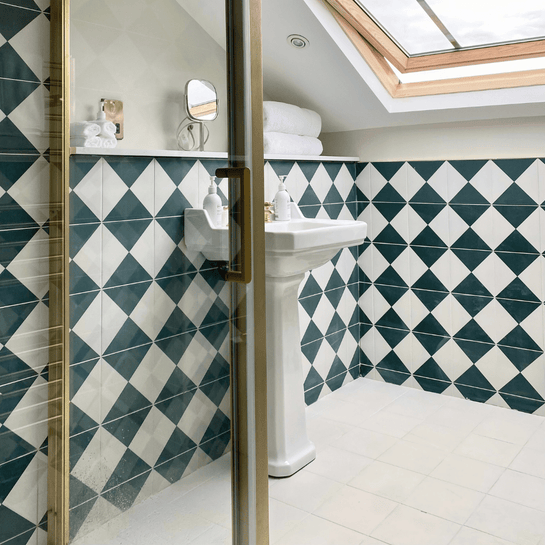 Customer photo showing Bert &amp; May tiles in use