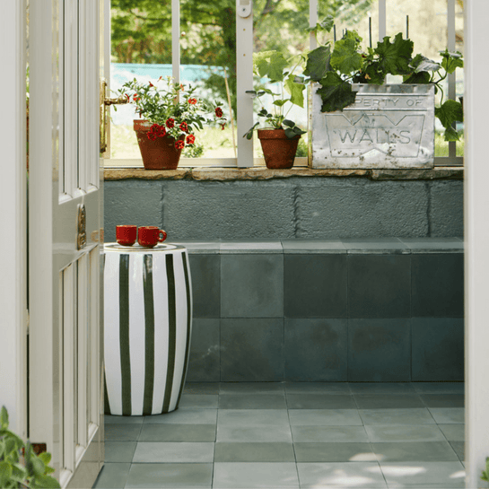 Customer photo showing Bert &amp; May tiles in use