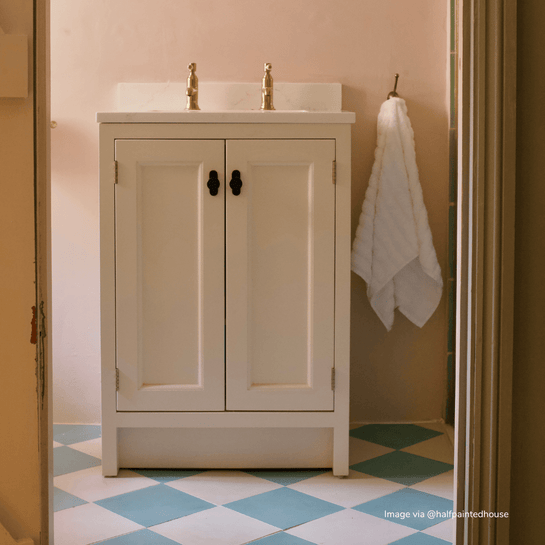 Customer photo showing Bert &amp; May tiles in use
