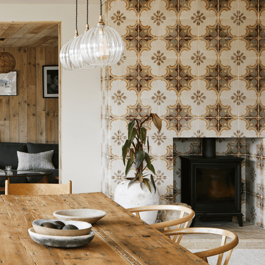 Customer photo showing Bert &amp; May tiles in use