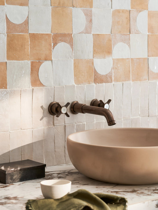Customer photo showing Bert &amp; May tiles in use