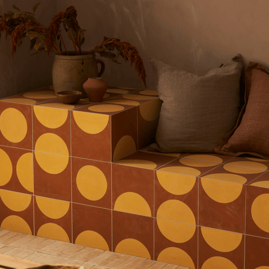 Customer photo showing Bert &amp; May tiles in use