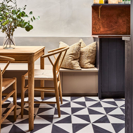 Customer photo showing Bert &amp; May tiles in use
