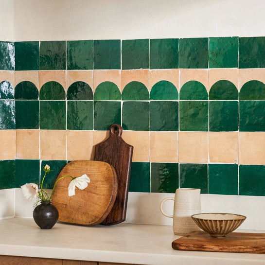 Customer photo showing Bert &amp; May tiles in use