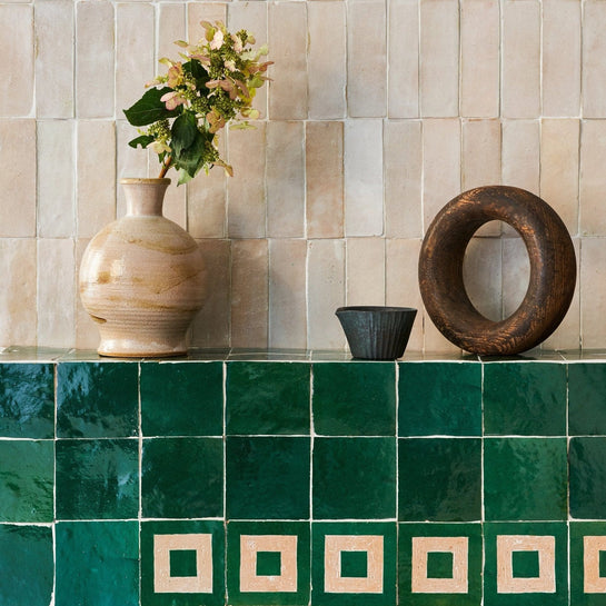 Customer photo showing Bert &amp; May tiles in use