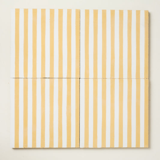 Squeezed Skinny Stripe Cement Tile