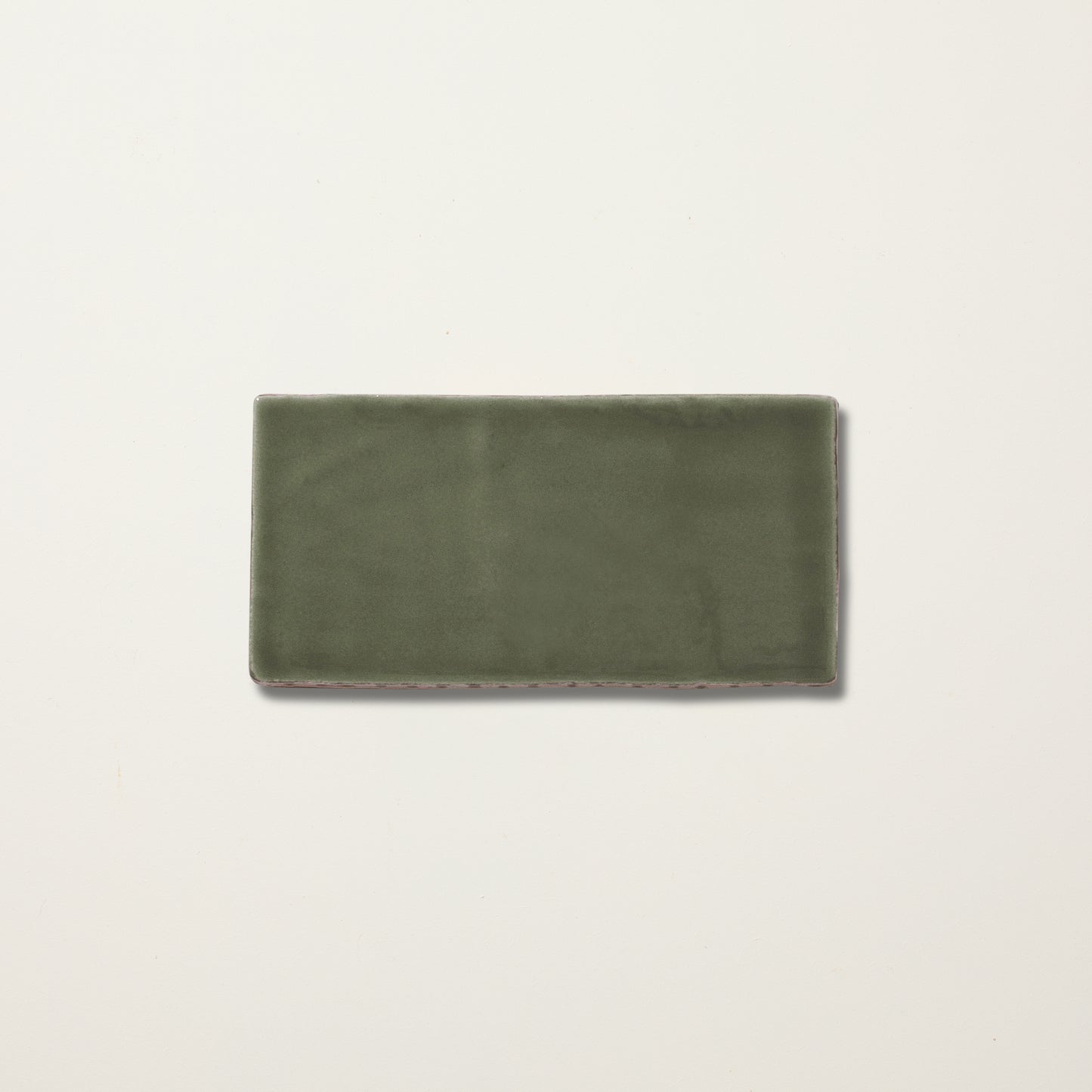 Mulch Green Glazed Metro Tile