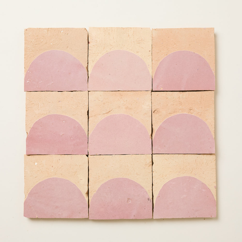 Medina Leather Pale Arco Belén Zellige – Bert & May