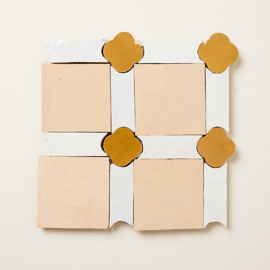 Ochre Mosaic Zellige