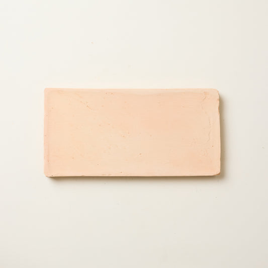 Handmade Peachy Terracotta - Large Rectangle 15x30