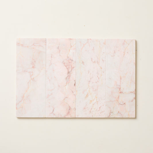 Cosmopolitan Herringbone Honed Marble